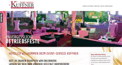 Desktop Screenshot of kueffner-events.de